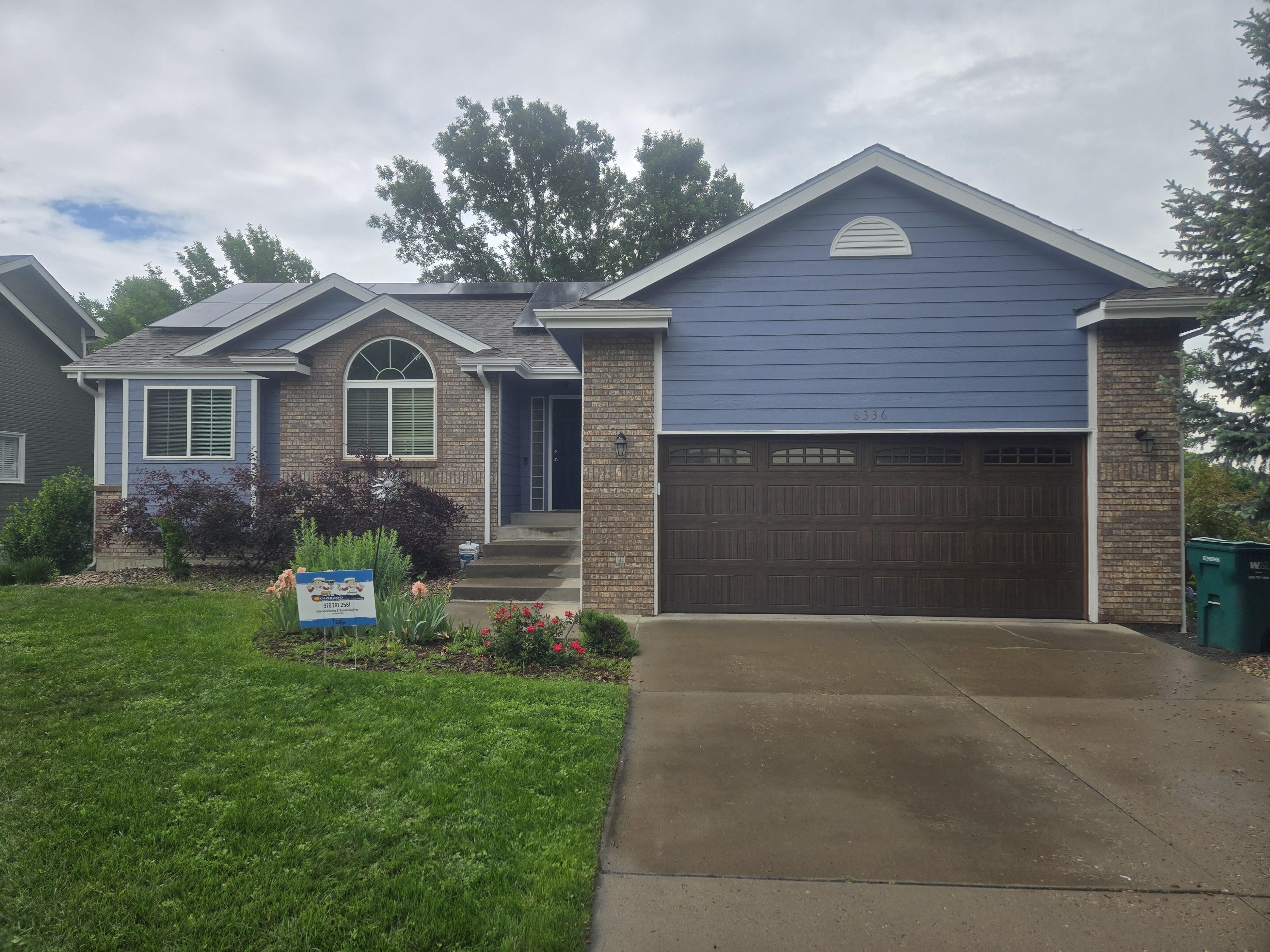 Exterior painting in Fort Collins